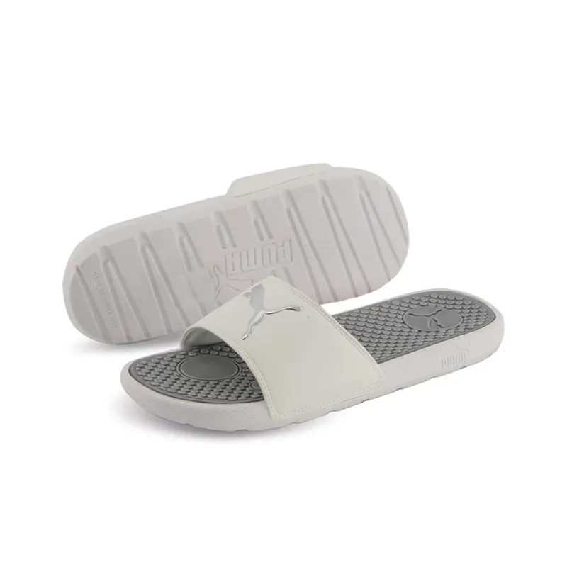 PUMA Cool Cat Sport Slippers White Women's-3