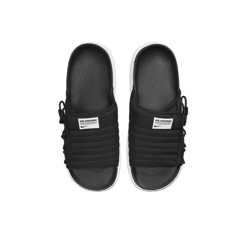 Nike Asuna 2 Slide Black White-2