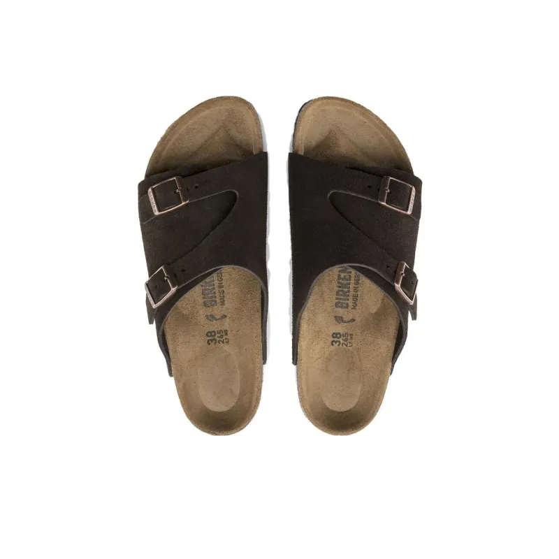 Birkenstock Zrich Suede Leather 'Mocca'-3