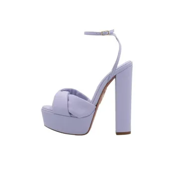 AQUAZZURA Olie Strap Sandals Women's Purple