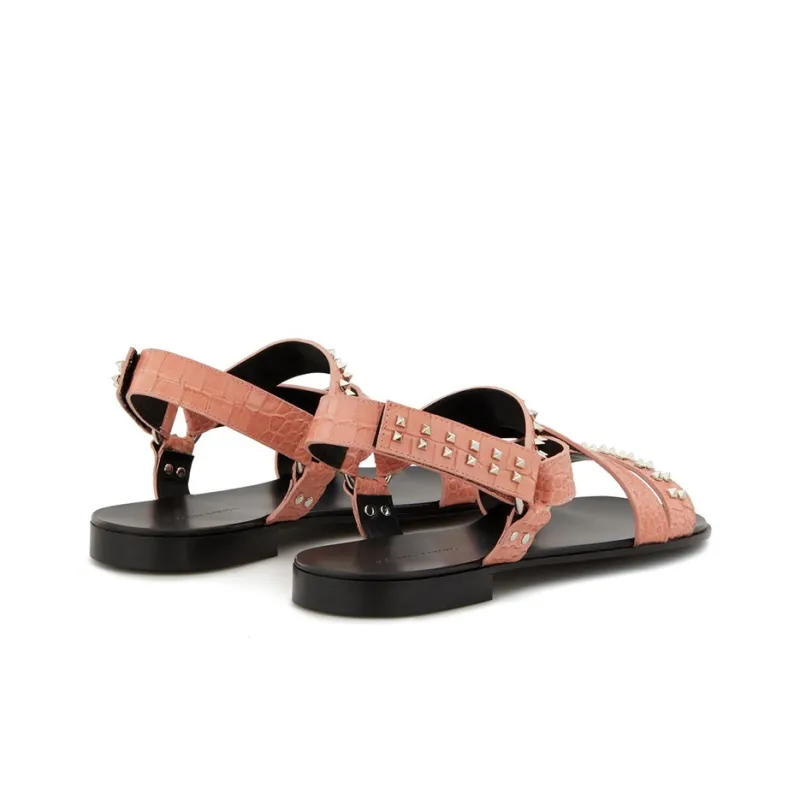 Giuseppe Zanotti/GZ Liam Studs Strap Sandals Men's Pink-3