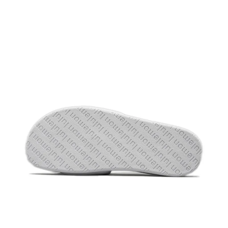 Lululemon Restfeel Slide Quiet Slide Slippers Men's White-4