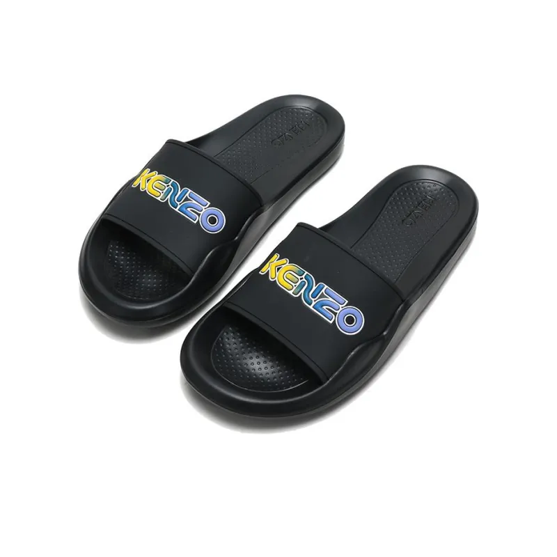 KENZO Slide Slippers Women's Black-2