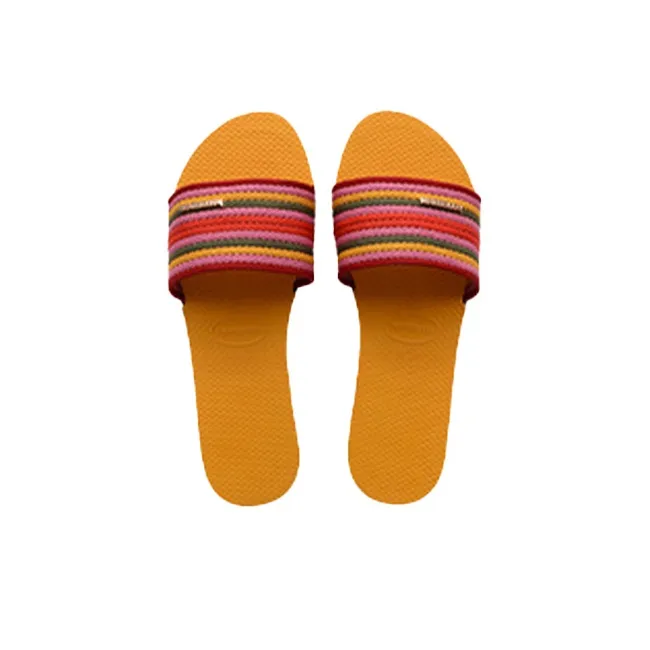 Havaianas Slide Slippers Women's Orange-1