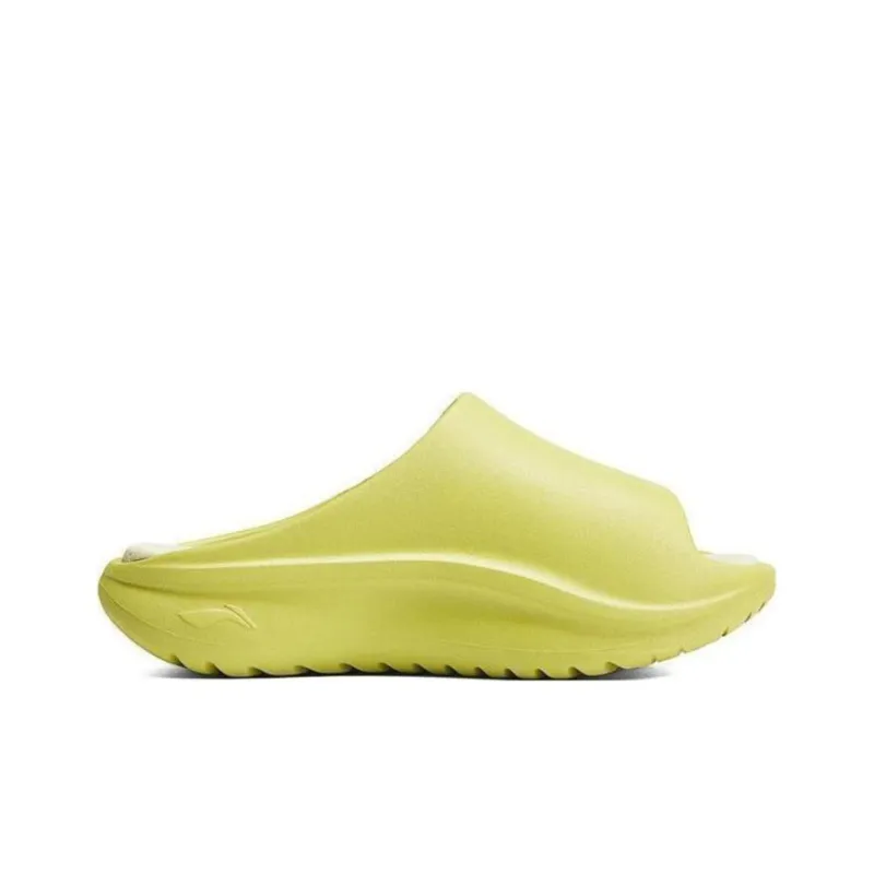 LiNing SOFT SLIPPER Slide Slippers Unisex Green-1