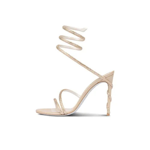 RENE CAOVILLA Margot Strap Sandals Women's Gold