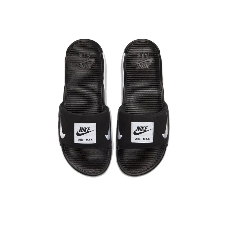 Nike Air Max 90 Slide Black White-2