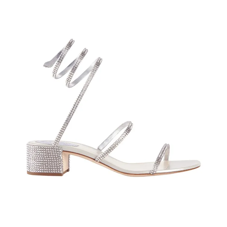 RENE CAOVILLA Cleo Fashion Sandal Women's Gray-1