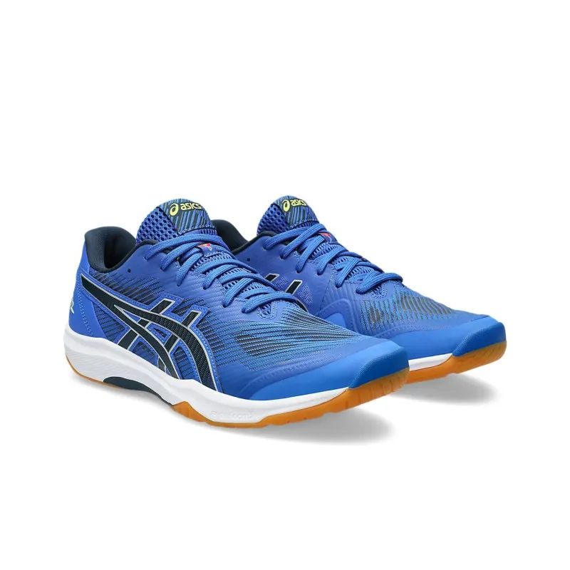 Asics Rote Referee Nb Anti Slip Wear Resistant Low Top Training Shoes Unisex Blue-2