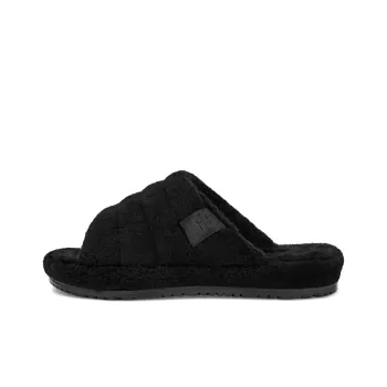 UGG Fluff You Slide Black