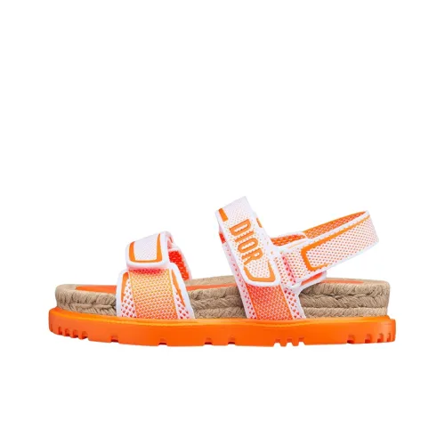 DIORAct Beach Sandals Women's Bright Orange