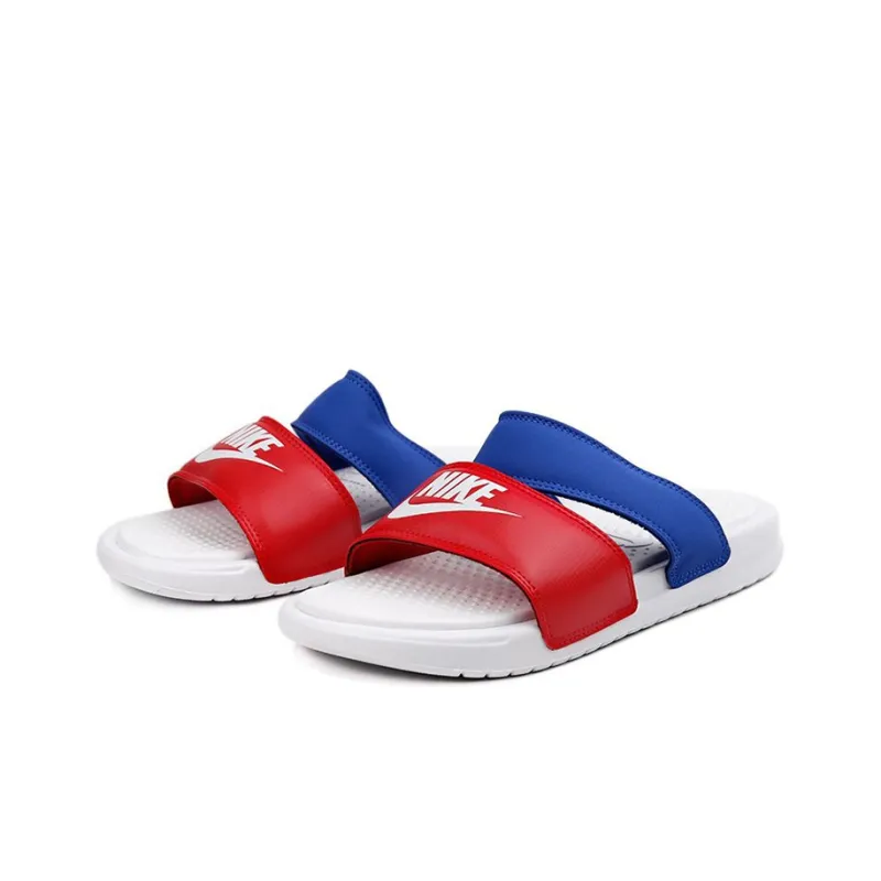 Nike Benassi Duo Ultra Slide 'University Red Game Royal' Women's-2