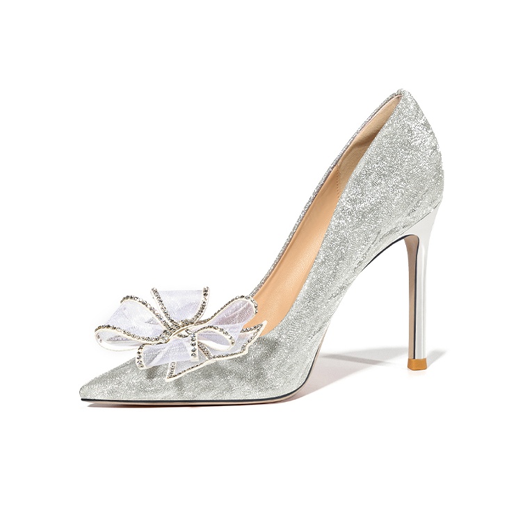 bebcdrshop trends belk silver heels POIZON