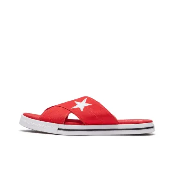 One Star Women's Converse Slide 'Red' Women's