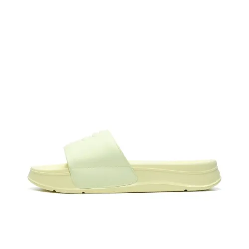 FILA FUSION Slide Slippers Women's Cream Yellow