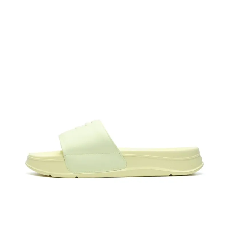 FILA FUSION Slide Slippers Women's Yellow Cream-0