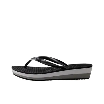 Havaianas HAVINA High Light Stylish Sandals Women's Black Gray Color