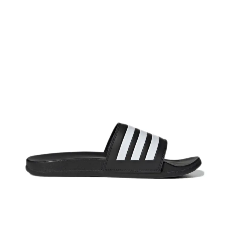 Adidas Adilette Comfort Slides Core Black Cloud White-1