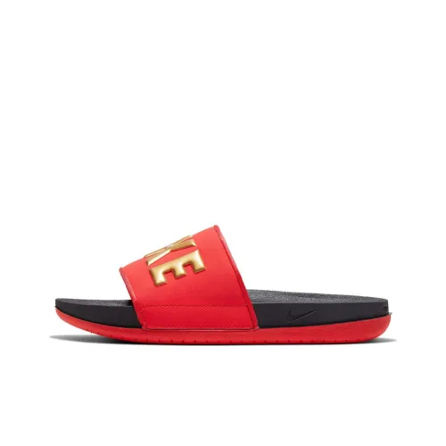 Nike Offcourt Slide Slippers Women's Red/Black/Gold