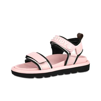 LOUIS VUITTON Pool Pillow Comfort Stylish Sandals Women's Pink