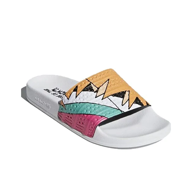 Adidas Adilette Slides Slide Slippers Unisex Dazzling Color-1