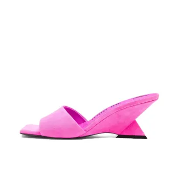 The Attico Cheope Square Toe Slip-On Mules Women's