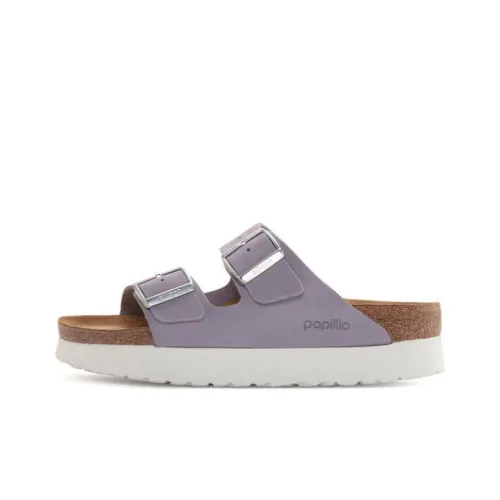 Birkenstock Slide Slippers Women's Purple Narrow Fit