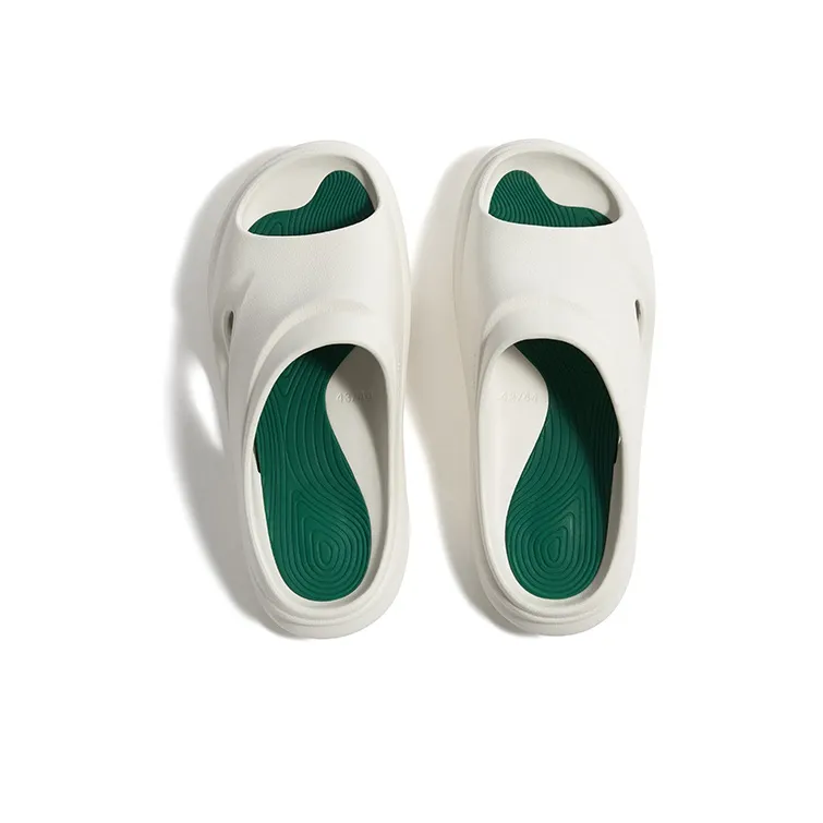0592 Slide Slippers Unisex Slightly Green-2