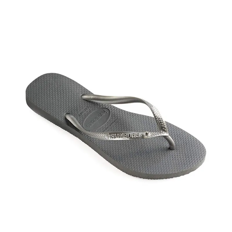 Swarovski x Havaianas Stylish Sandals Women's Sky Gray-2