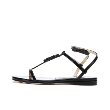 Jimmy Choo One Strap Sandals Women's Black