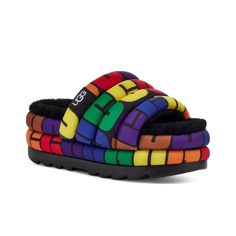 UGG Stylish Sandal Women's Black Multicolor-2