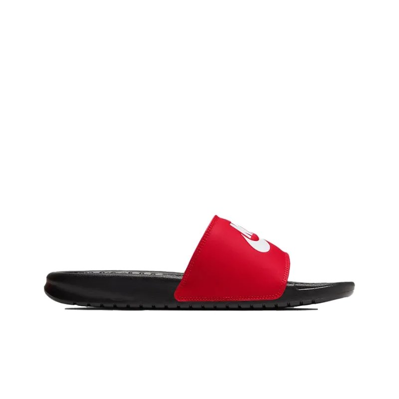Nike Benassi Jdi Black White Red-1