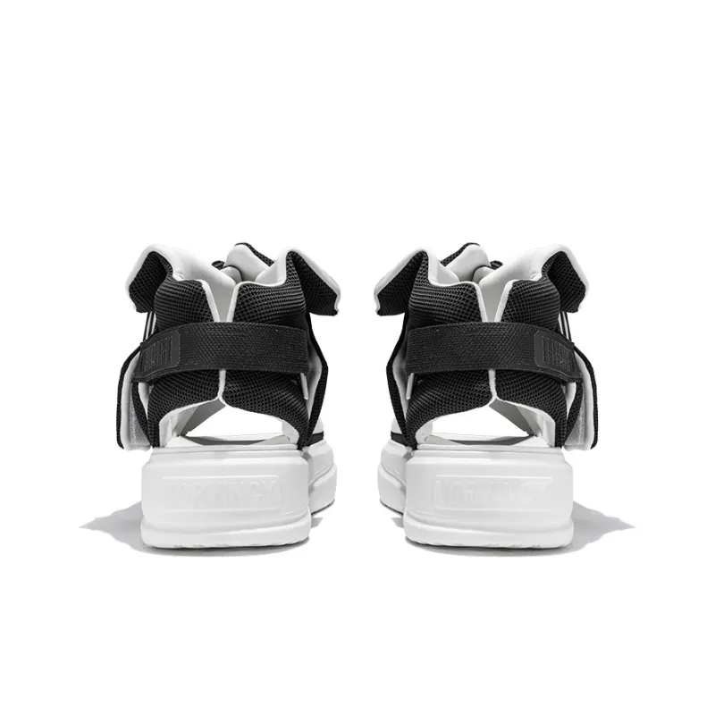 NORVINCY Street Beach Sports Hook and Loop Mid Top Sandals Unisex-3