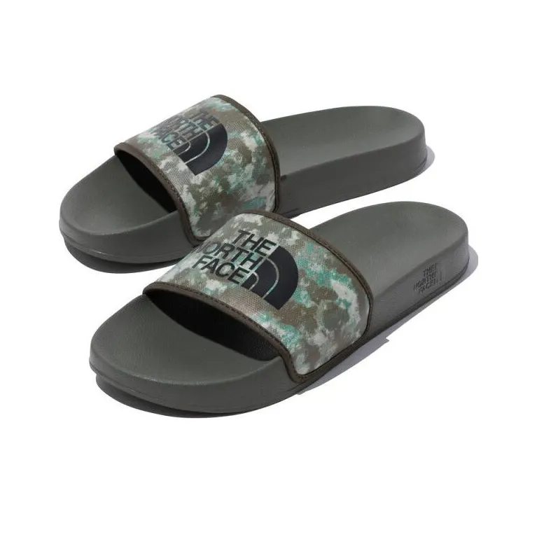 THE NORTH FACE Base Camp Slides Iii 'Military Olive Stippled Camo Print Tnf Black'-2