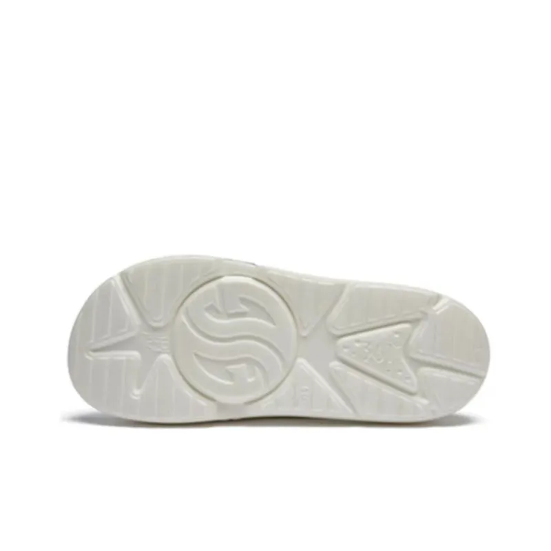361° AG Tidal Drag Quiet Slide Slippers Women's White Black-4