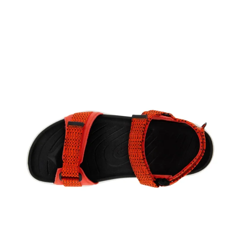 Ecco Beach Sandals Men Red-3