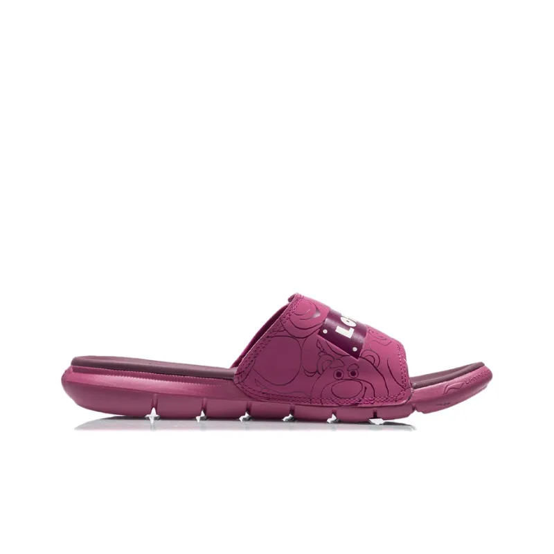 LiNing Quiet Slide Slippers Men's Beet Red-1