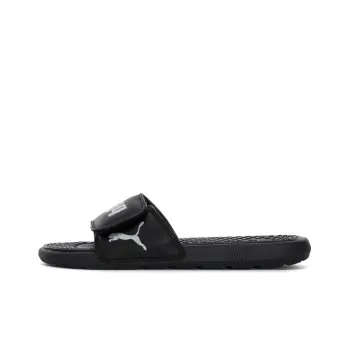 PUMA Cool Cat V Rubber Sole Slide Slippers Women's Black