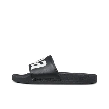 Kappa Slide Slippers Unisex Black/White