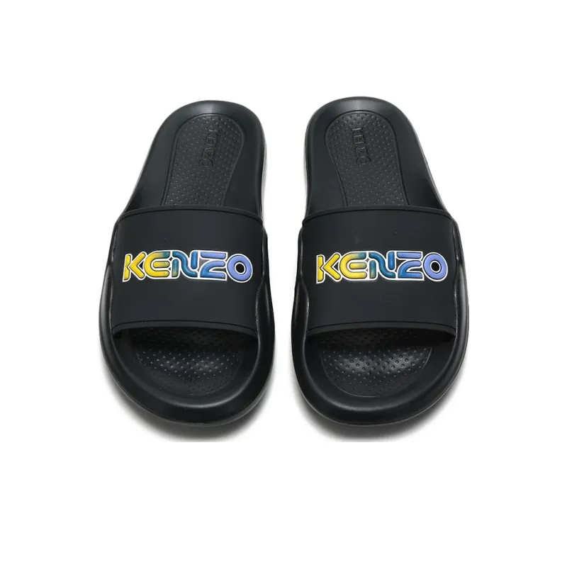 KENZO Slide Slippers Women's Black-3