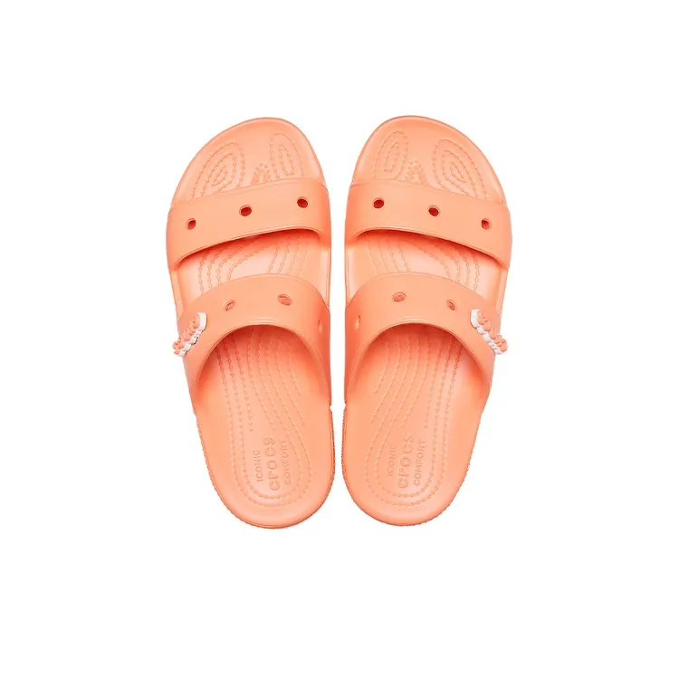 Crocs Classic Clog Cozy Unisex Red Slippers-3