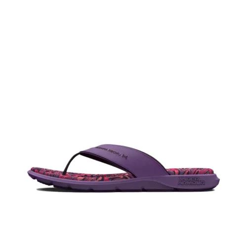 Under Armour Ignite Pro Marbella Graphic Sandal 'Retro Purple Marble' Women's