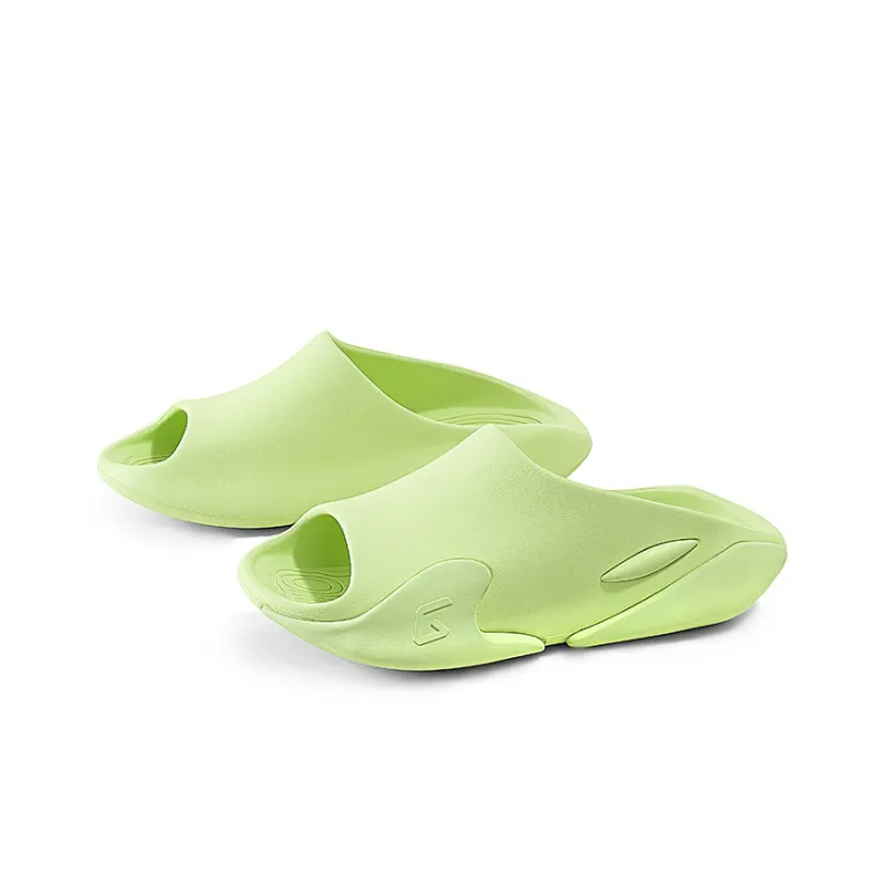 GOTO Nebula Quiet Slide Slippers Unisex Couple's, Light Pea Green-3