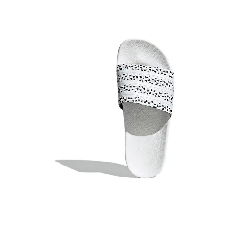 Adilette Women's Adidas Originals Slide 'Polka White' Women's-4