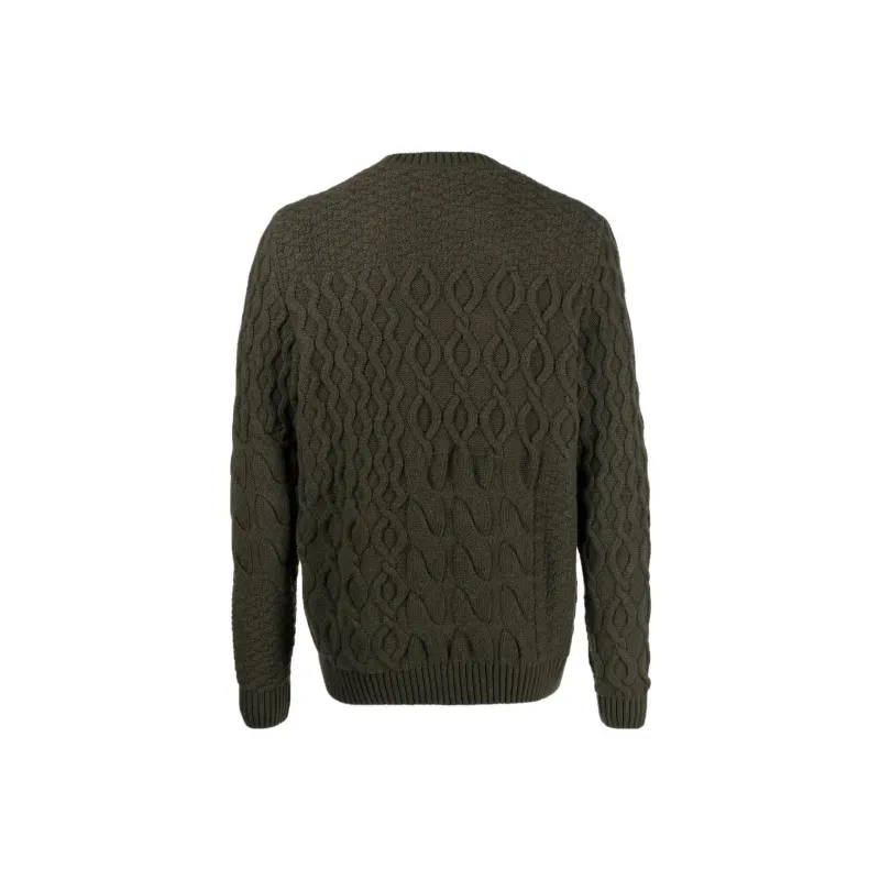 BARBOUR Sweaters Men Olive Green-1