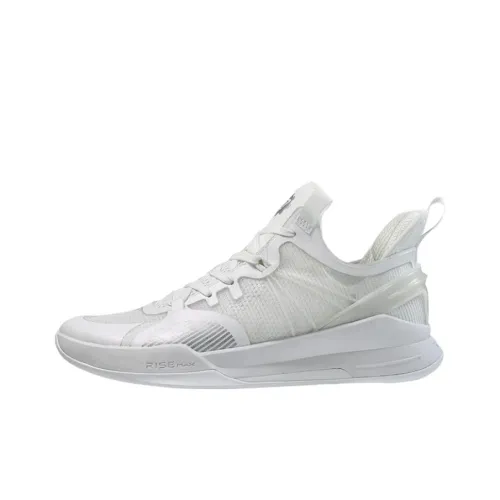 Herald 7 Pole 1 Anti-Slip And Wear-Resistant Breathable Low-Top Basketball Shoes Men's White