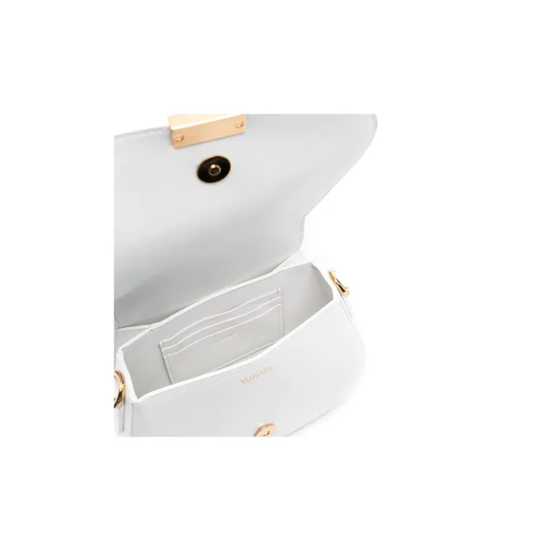 FANSIZHE Greca Goddess Calfskin Crossbody Bag Shoulder Bag Women's White-4