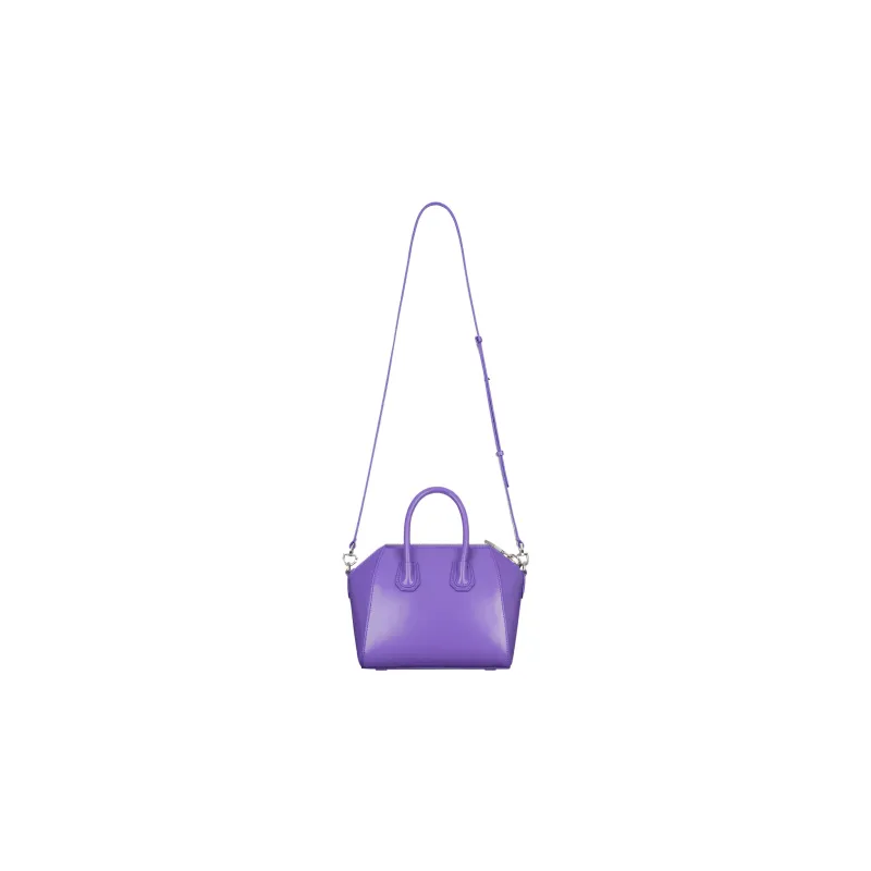 GIVENCHY Antigona Calfskin Shoulder Bag Crossbody Bag Handbag Mini Women's Purple-2