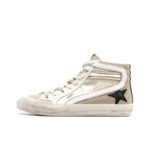 Golden Goose Slide Leather Sneakers