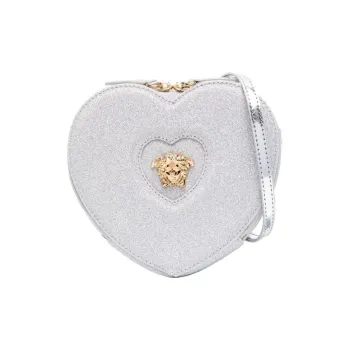 VERSACE Polyester Shoulder Bag Crossbody Bag Regular Kids' Silver